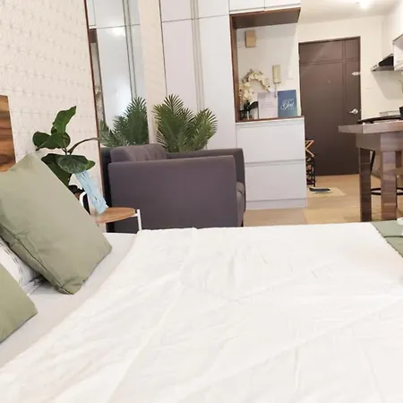 Deluxe One Bedroom Suite By Christine Suites Infront Of Trinoma Mall