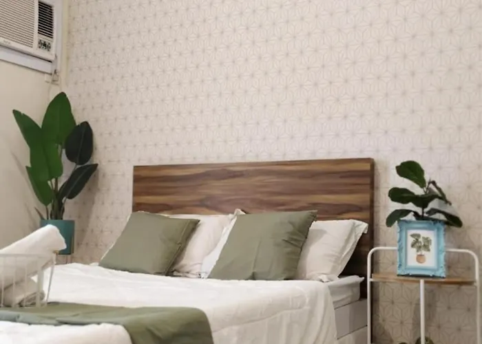 アパートホテル Deluxe One Bedroom By Christine Infront Of Trinoma Mall