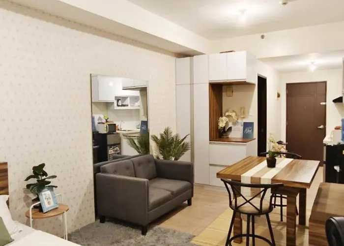 Deluxe One Bedroom By Christine Infront Of Trinoma Mall アパートホテル