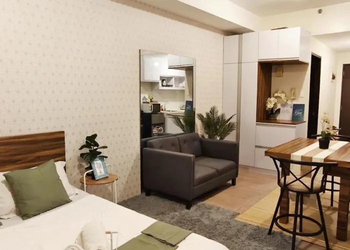 Deluxe One Bedroom By Christine Infront Of Trinoma Mall アパートホテル 3*