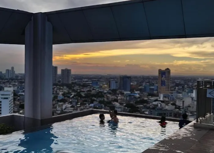 Deluxe One Bedroom By Christine Infront Of Trinoma Mall アパートホテル マニラ市