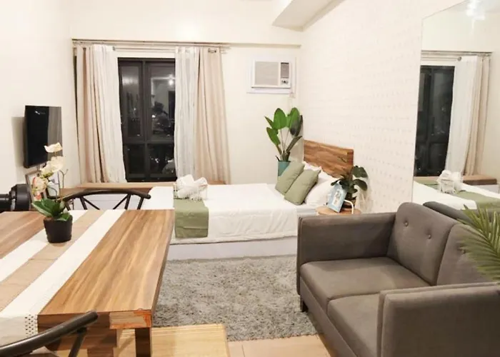Deluxe One Bedroom By Christine Infront Of Trinoma Mall アパートホテル マニラ市
