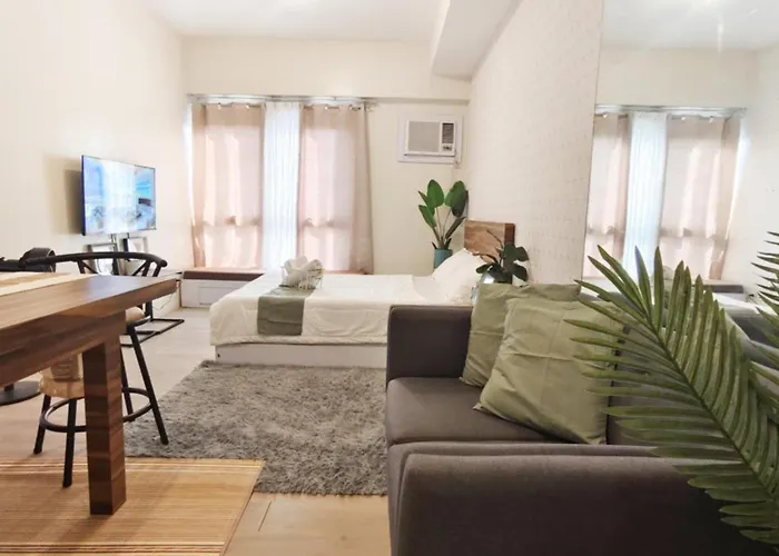 Deluxe One Bedroom By Christine Infront Of Trinoma Mall アパートホテル 3*